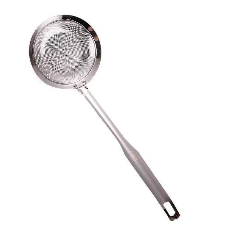 Ultra-Fine 304 Food Grade Kitchen Oil Skimmer with Mesh Filter