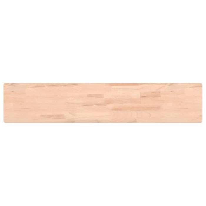 VidaXL Étagère Murale, Tablette Flottante avec Coins Arrondis, Étagère à CD Suspendue Salon Bureau Intérieur, Bois Massif de 356020