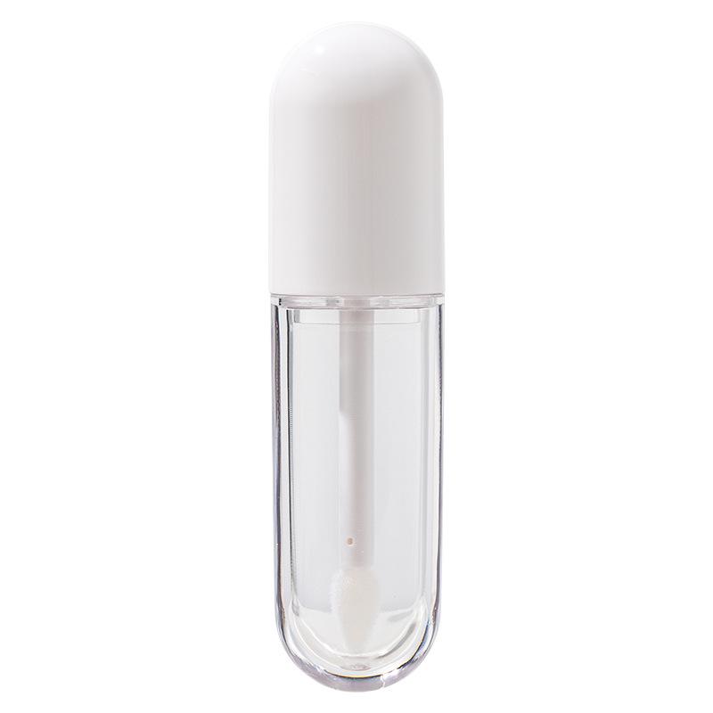 4ml Oval Lip Oil Tube with Silicone Brush Head - Customizable Logo