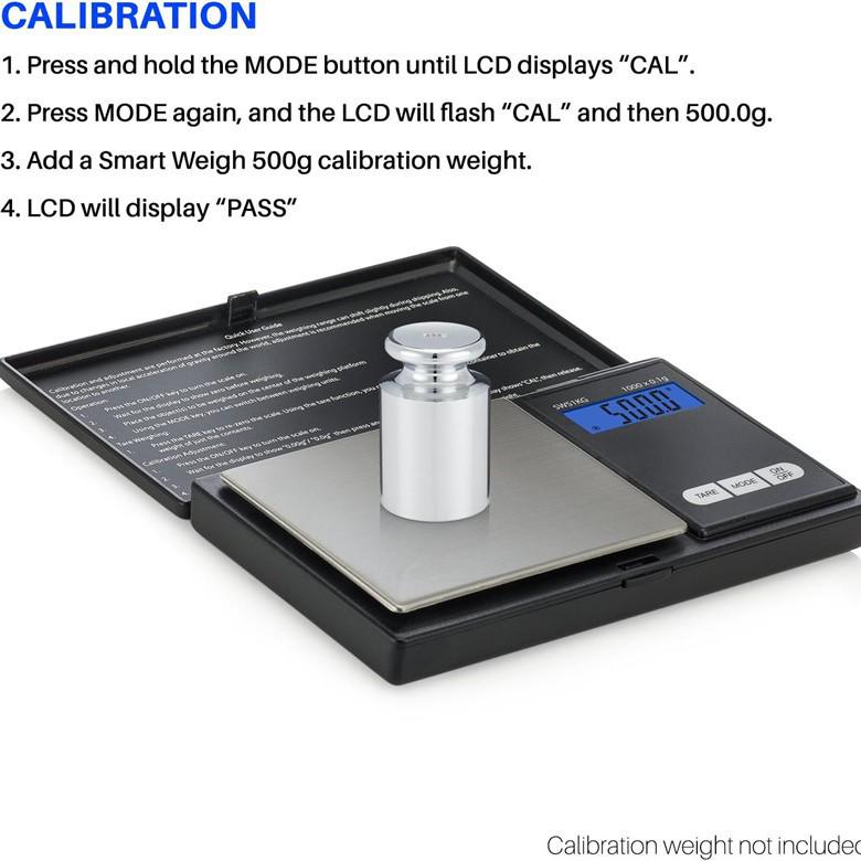 Portable 0.01g High-Precision Mini Gram Scale for Jewelry