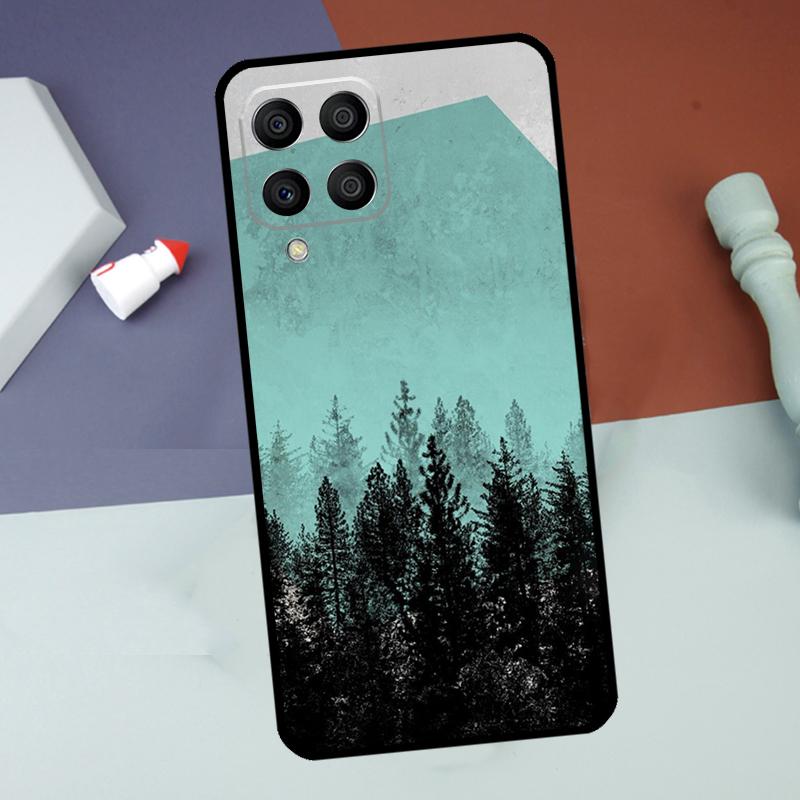 Forest Geometry Wood Nature For Samsung Galaxy M14 M34 M54 M15 M35 M55 M13 M23 M33 M53 M31 M51 M20 M12 M52 M06 M16 Case
