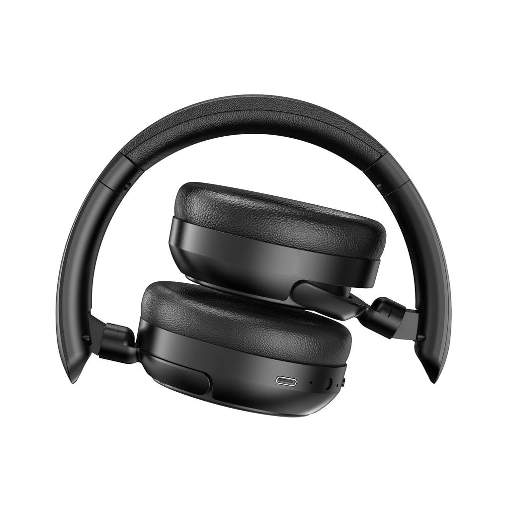 Bluetooth Bluetooth lightweight and compact headphones, wireless/wired compatible, 5.3, built-in microphone, foldable, closed-back stereo,