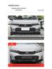 2025 Civic 11.5th Gen Front Lip Body Kit: Three-Section Front Bumper Modification