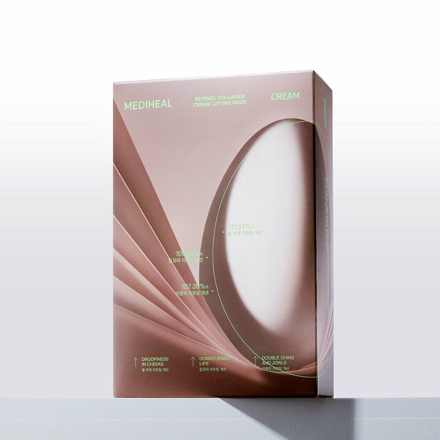 

MEDIHEAL Retinol Collagen Cream Lifting Mask Sheet 4P