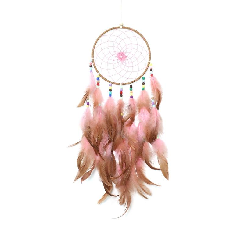 Creative Bohemian Feathers Dream Catcher Bedroom Decorations Hand Made Ornaments Festival Gifts Wall Hangings Door Pendants