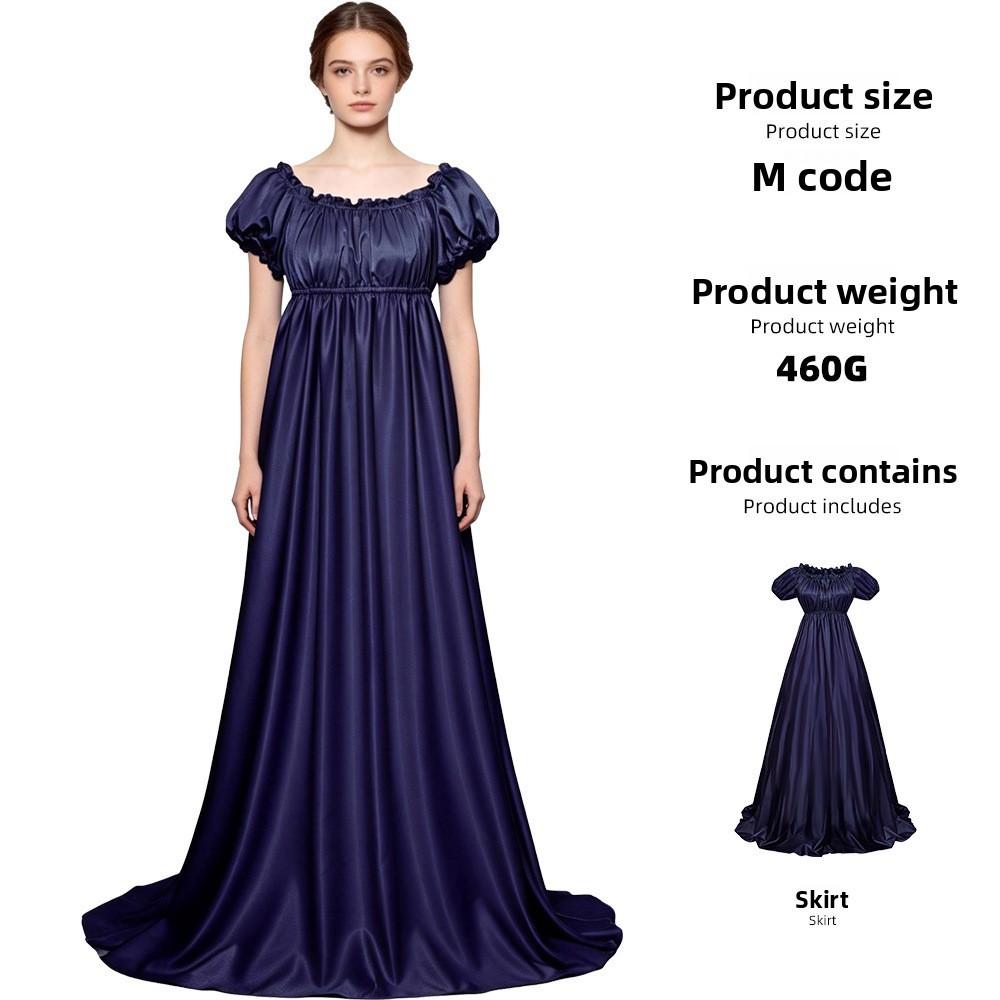 Bridgerton Regency Cosplay Dress For Halloween Vintage Style Gothic Costume For Women And Teens