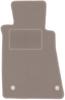 Beige Driver's Mat For: Mercedes SL R107 with Catalytic Converter Coupe, Cabrio (1985-1989)