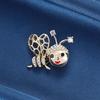 New Style Oil Drip Bee Brooch - Cute Animal Collar Pin, Simple Clothing Accessory
