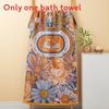 Cotton Bath Towel With Absorbent Quick Dry Fabric For Couples Home Use