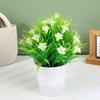 Green Lily Artificial Plant With Realistic Look For Living Room And Use Gift