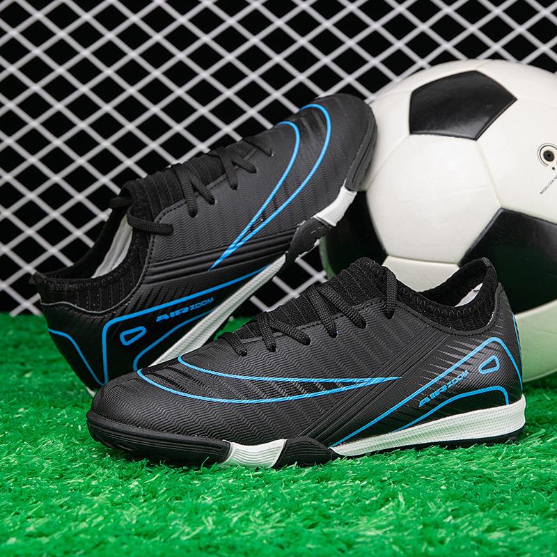 Thorn 15 children's high-top football shoes men's artificial turf long nails broken nails training shoes