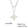 Vintage Witch Knot Necklace for Women Luck Pendant Irish Celtics Protection Amulet Stainless Steel Witchcraft Wicca Jewelry Gift