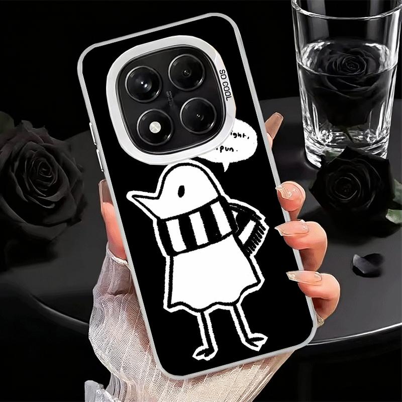 Custodia morbida per telefono anime Oyasumi Punpun per Xiaomi Redmi Note 13 14 15 Pro Plus 12S 12 11S 11 11T 10S 10 Copertura posteriore antiurto