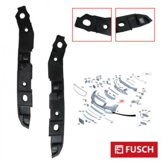 Front Bumper Cover Bracket Left & Right For - Mercedes-Benz E450
