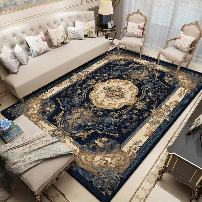 Bohemian Luxury Decoration Living Room Carpet Persian Retro Bedroom Large Area Rug Lounge Dining Room Non-slip Soft Tatami Mat
