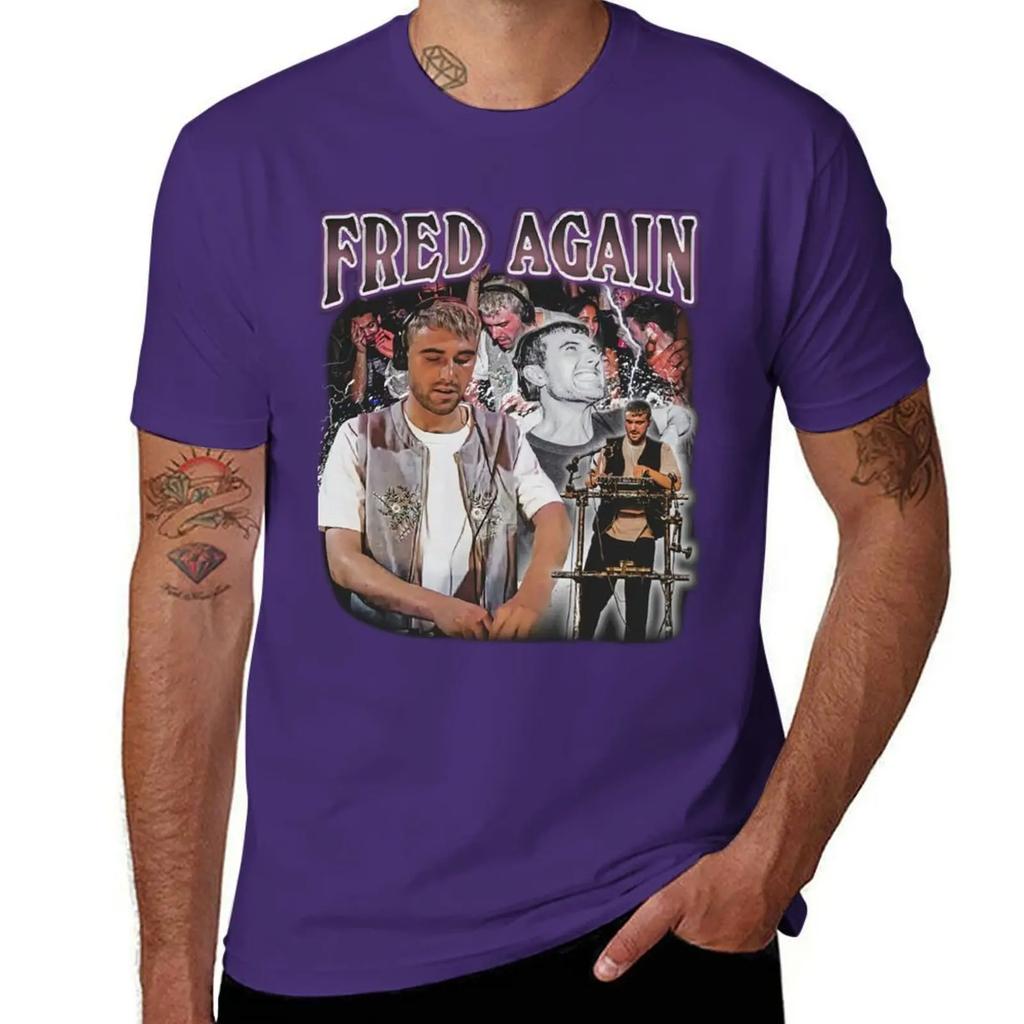 Fred Again Vintage T-Shirt oversized für einen Jungen Sweatshirts, Herren