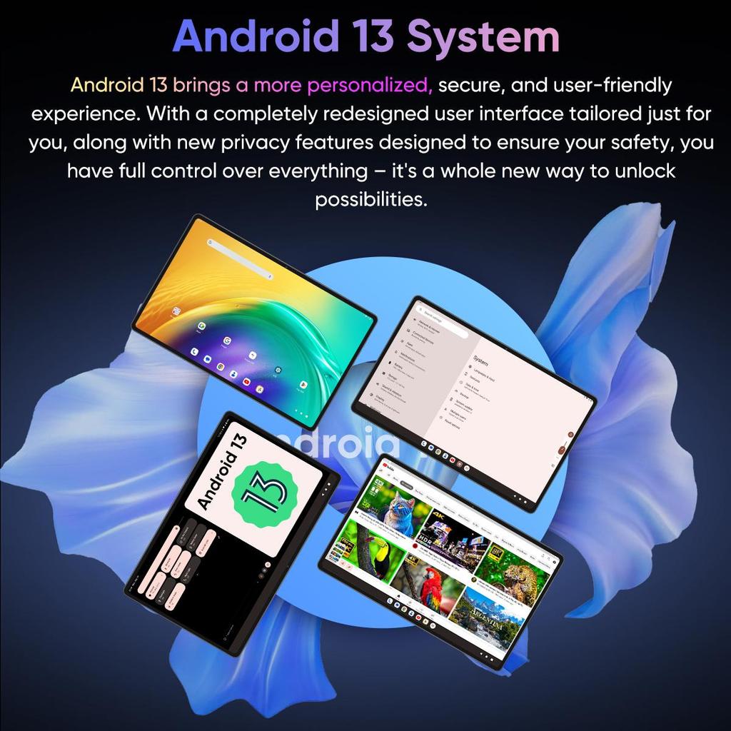 N-one Tablet 10.36 Inch Android 12 Tablet Computer, 128GB MediaTek MTK8183 Octa Core 2000*1200 FHD NPad Plus