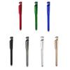 0.5mm Gel Pen with Clip Portable Refillable Pens Phone Holder Signatures Writing Tool Stationery School Office Home