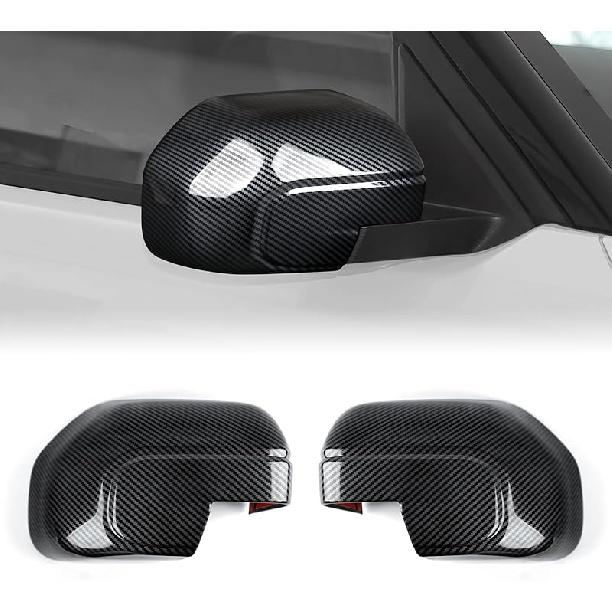 Car Carbon Fiber Center Console AC Switch Panel Sticker Decal Trim Cover Interior Decoration For Ford Bronco Sport    2024 2025 Accessories