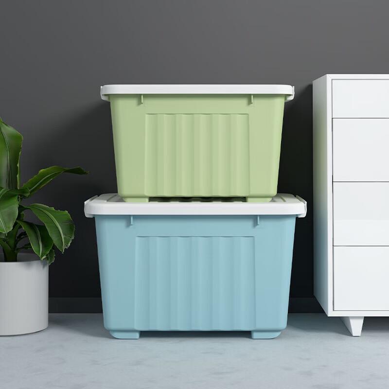 Xunhuo 120L Blue Plastic Storage Box