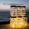 10/20LED Solar Fairy String Light Mason Jar Solar Charging Garden Outdoor Wedding Party Decoration Lighting String