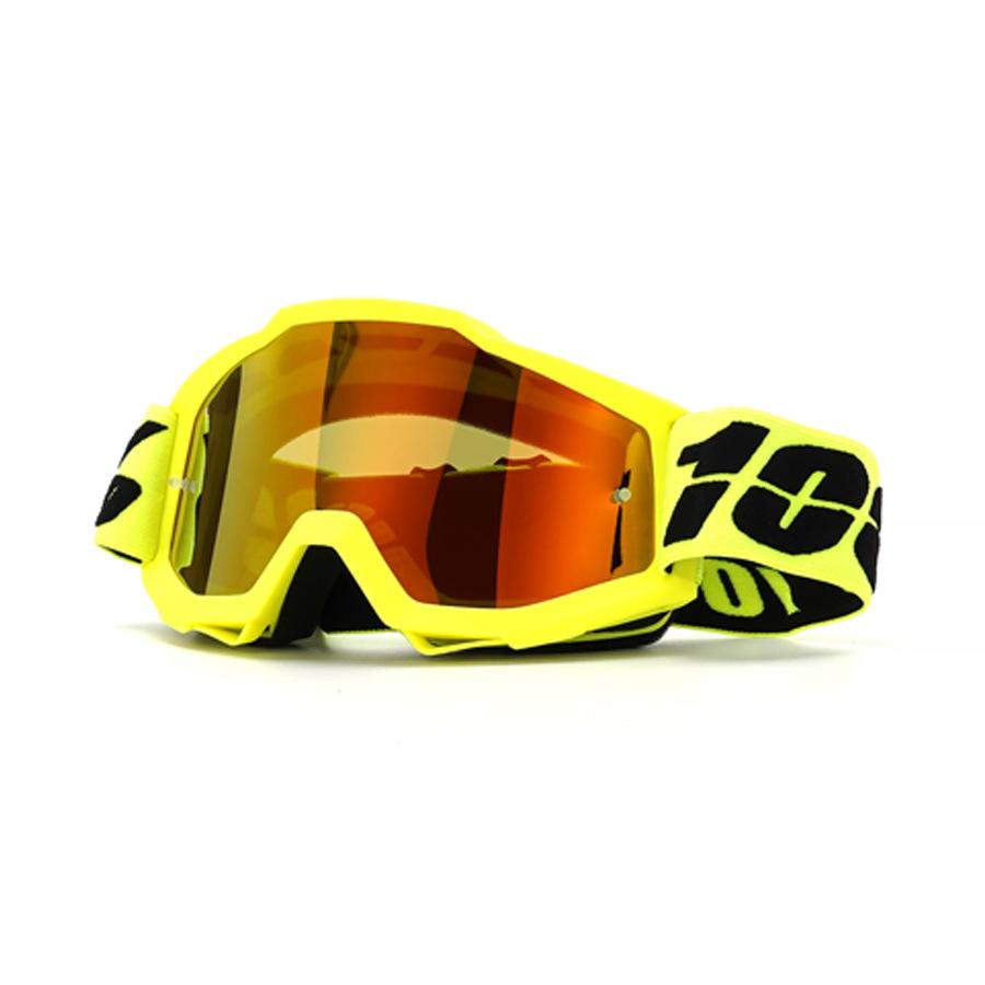 100%100% Motorcycle Off-Road Goggles Outdoor Riding Windproof and Sandproof Protective Glasses Riding Eyewear