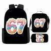 Cartoon Brainrot-Themed Backpack Crossbody Bag Pencil Case School Kids Ages 10-12