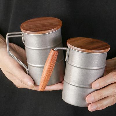 304 Edelstahlkonstruktion Edelstahlbecher Vintage Bierbecher