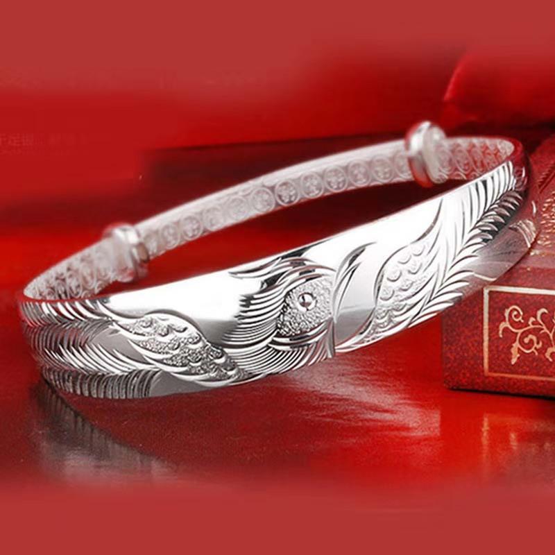 Brățară Stea Placată cu Argint de Ziua Îndrăgostiților pentru Femei - Cadou Trendy în Stil Douyin pentru Cea Mai Bună Prietenă