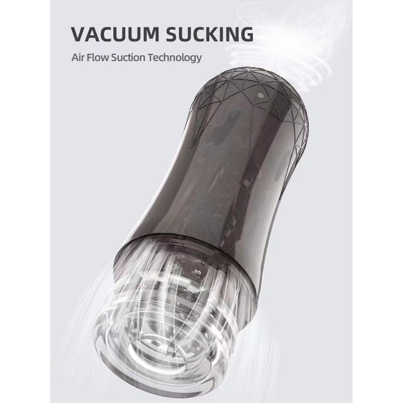 Men Transparent Silicone Aircraft Cup Male Masturbation Device Masturbators Cup Adults Sex Toys For