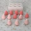 DIY Strawberry Silicone Molds Strawberry Shape Candle Molds Silicone Material