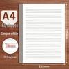 Retro Cowhide Letter Paper: Elegant A4/B5 Stationery for Romantic Handwritten Messages
