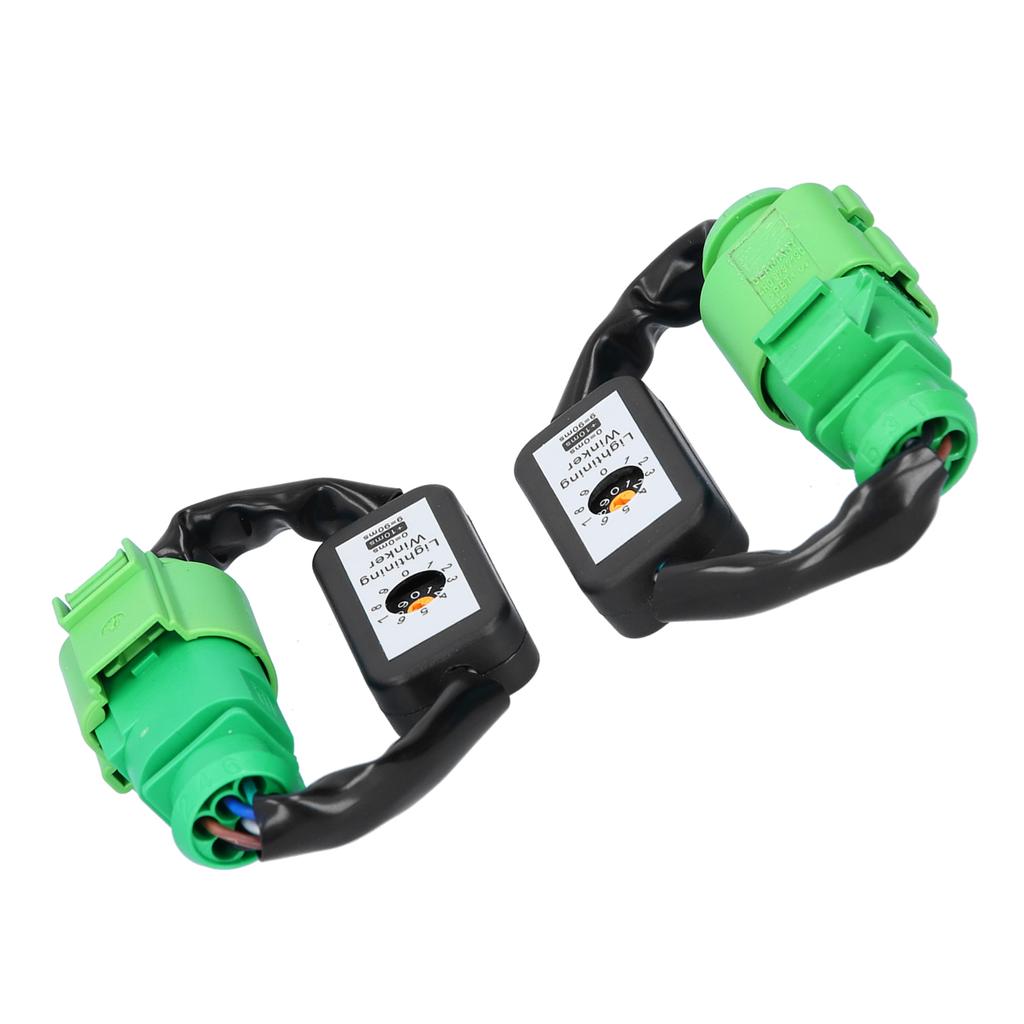 LED Tail Lights Dynamic Turn Signal Adapter Harness Blinker Module Kits Fit for A3 8V 2013‑2018