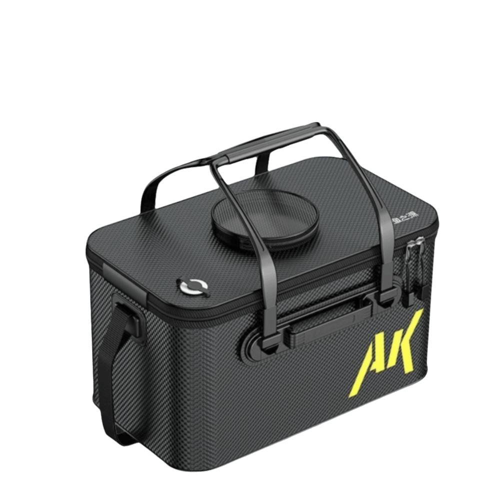 

Large Capacity Fishing Container Foldable Design Foldable Bucket 2025 Live Fish Bucket Camping 40cm