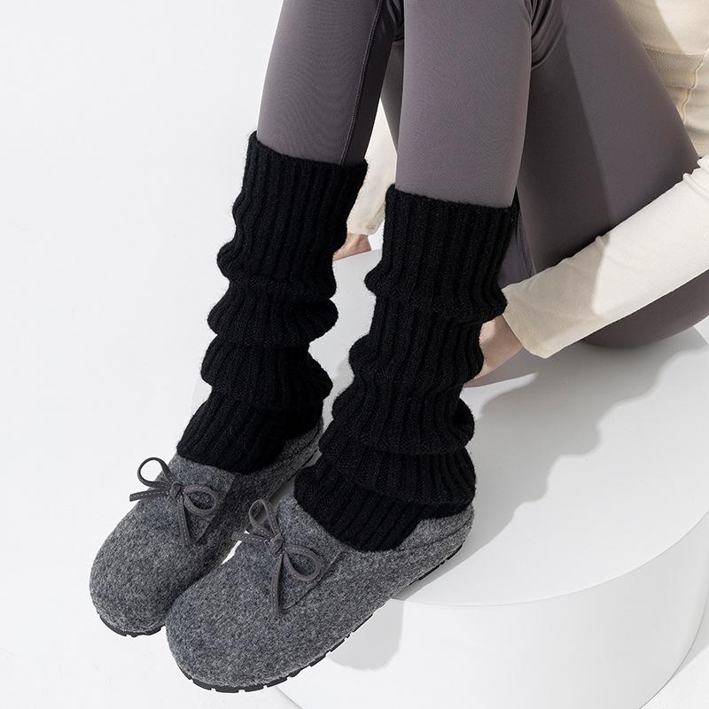 Socks Female Lolita Lace Bow Stockings Ballet Girl Spring And Autumn Lace Ancola Red Stacking Socks