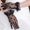 Short Party Gloves Lace Short Gloves New Mesh Gloves  Birthday