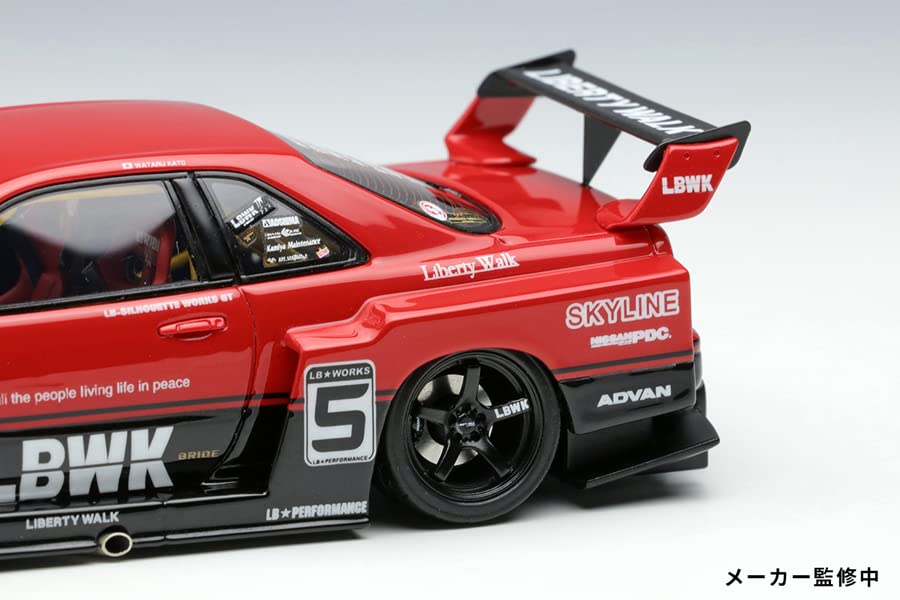 Make up EIDOLON Super Silhouette Skyline Tokyo Auto Salon 2022 Completed Product LB010C 1/43 LB-ER34
