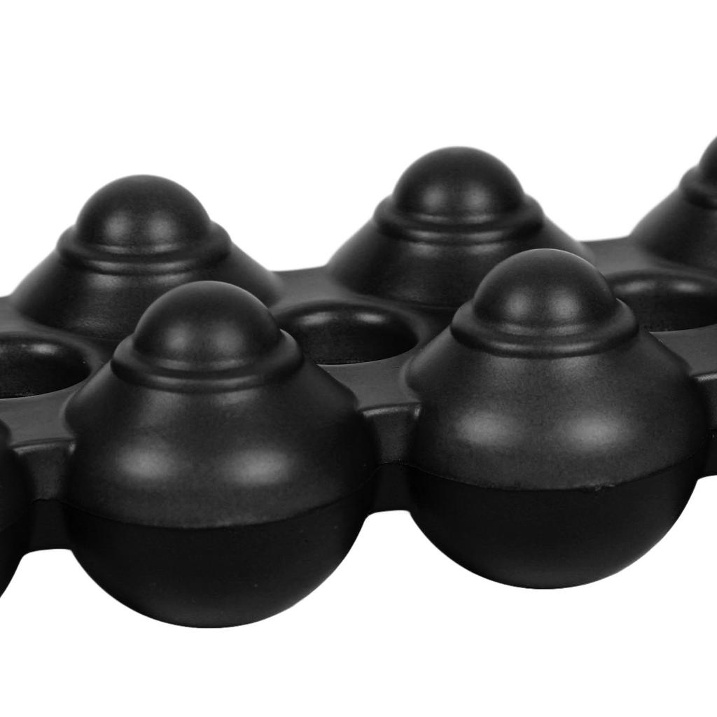 Back Cracking Device Reduce Soreness Portable Relieve Tension Decompression Upper Lower Back Stretcher Black