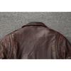 Chinese Size Vintage Genuine Leather Jacket Men Real Cowhide Air Force Flight Suit A2 Pilot Jacket Bomber Jacket Jaquetas Masculina