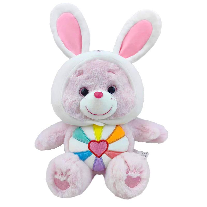 Miniso Bear si trasforma in un coniglio capibara peluche morbido adorabile animali bambole di peluche per ragazzi ragazze regalo di compleanno cuscino per dormire