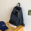 2026 Neuer Koreanischer Stil Preppy All-Match Gepunkteter Rucksack Einfache Schülertasche Leichte Nylon