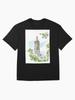 University of Notre Dame Old Main, Watercolor Painting from Penn State Oversized Unisex T-Shirt