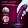 Female Soft Dildo Masturbator Oversized Alien Mixed Color Simulation Dildo Adult Supplies