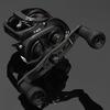 Gomexus FH95 Reel Handle, Carbon Double Handle for Daiwa, Shimano, and Antares Baitcasting Reels, 95mm with TPE Knob, Ambidextrous for Baitcasting, Ro