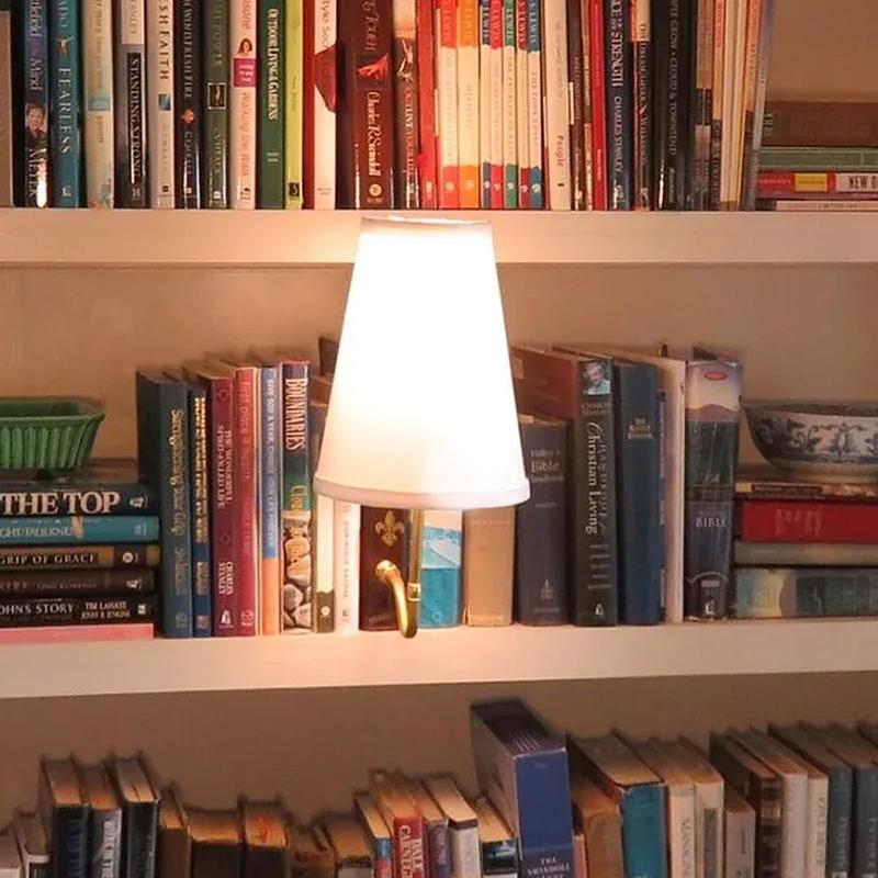 The Classic Literary Lamp Vintage Book Design Table Lamp Vintage Book-Style Table Lamp With Linen Shade Unique Decorative Lamp