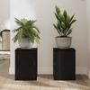2 Pieces of Living Room Decorative Shelves, Hallway Display Shelf, Garden Plant Shelf 25 X 25 X 35 Cm