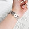 Women Stainless Steel Strap For Apple Watch Ultra 3 49mm Metal Band For iWatch Series 11 10 9 8 6 5 Se 7 46mm 45mm 38mm 42mm 40mm 44mm Luxury Bracelet