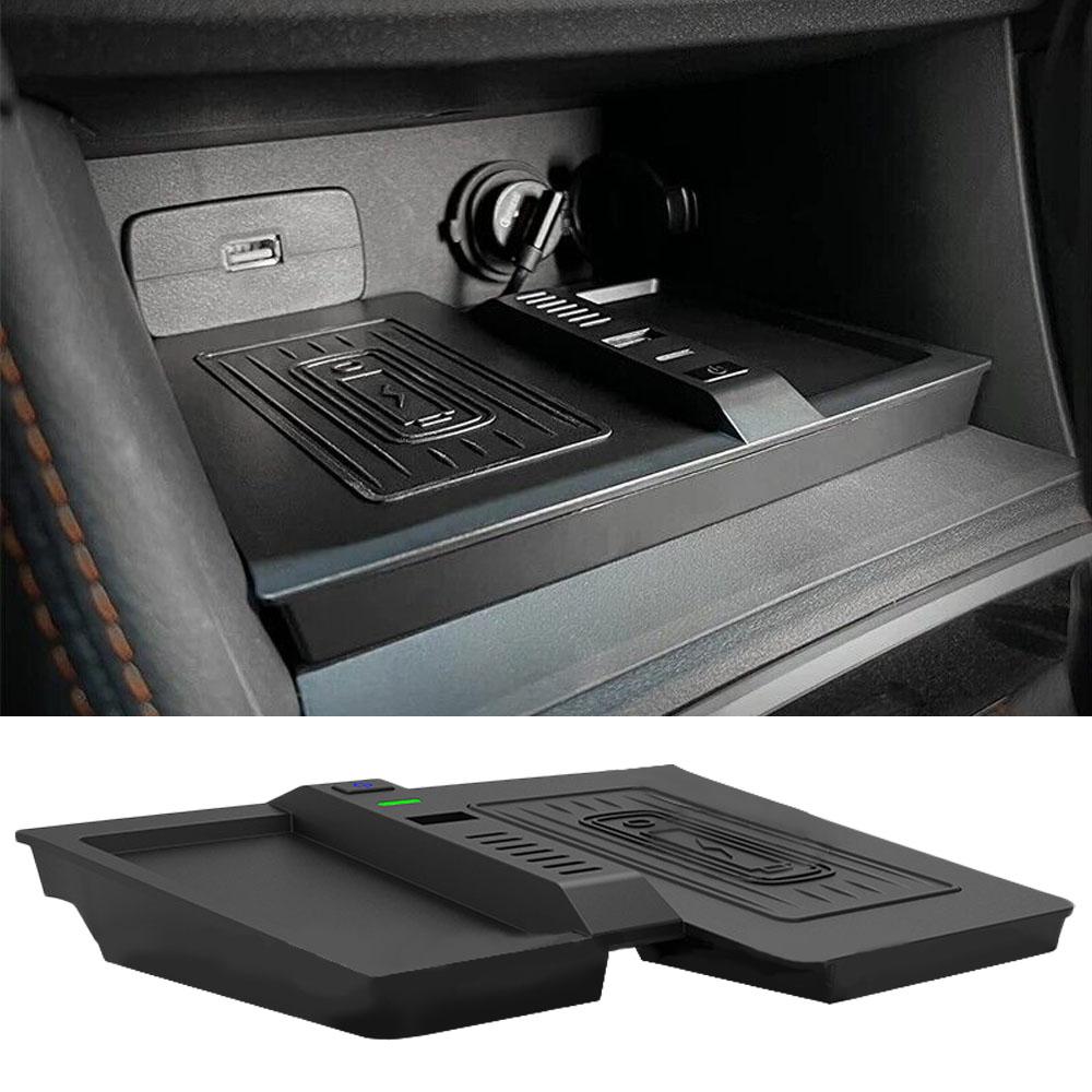 15W Car Wireless Charger for Subaru Crosstrek XV 2018-2024 Cordless Charge Board Fast Charging Adapter Plate Quick Charger Pad