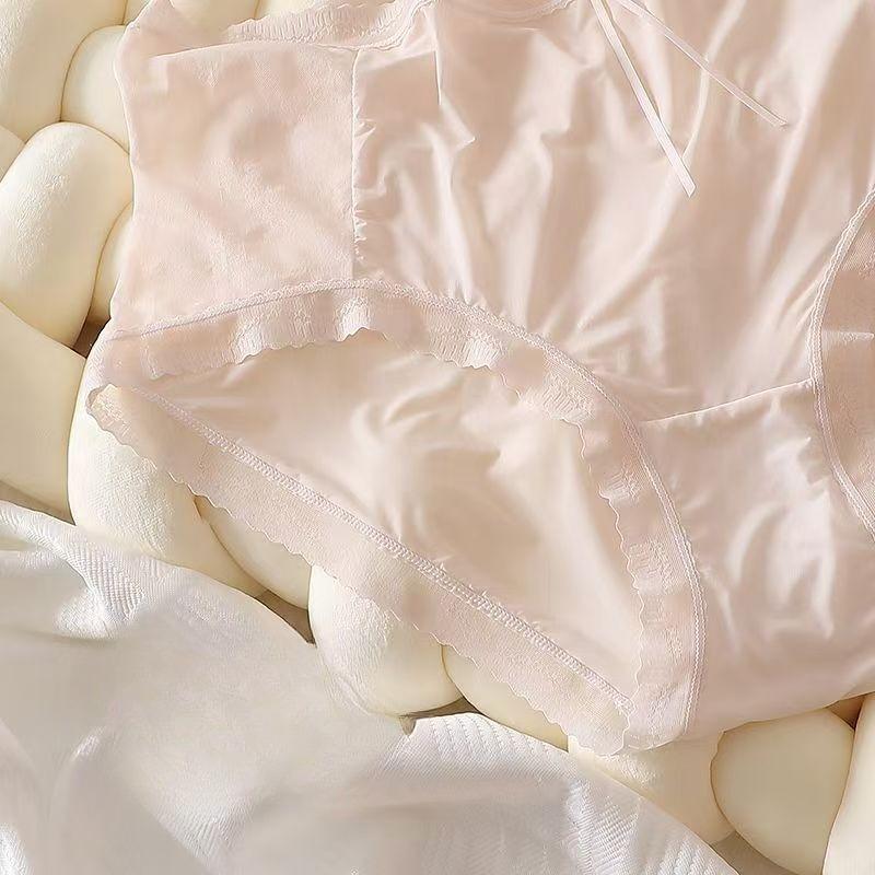 Plus Size Brief High Waisted Lingerie Lightweight Plus Size Underwear Female Light Thin Panties Women Antibacterial Crotch Sexy Pantys for Women