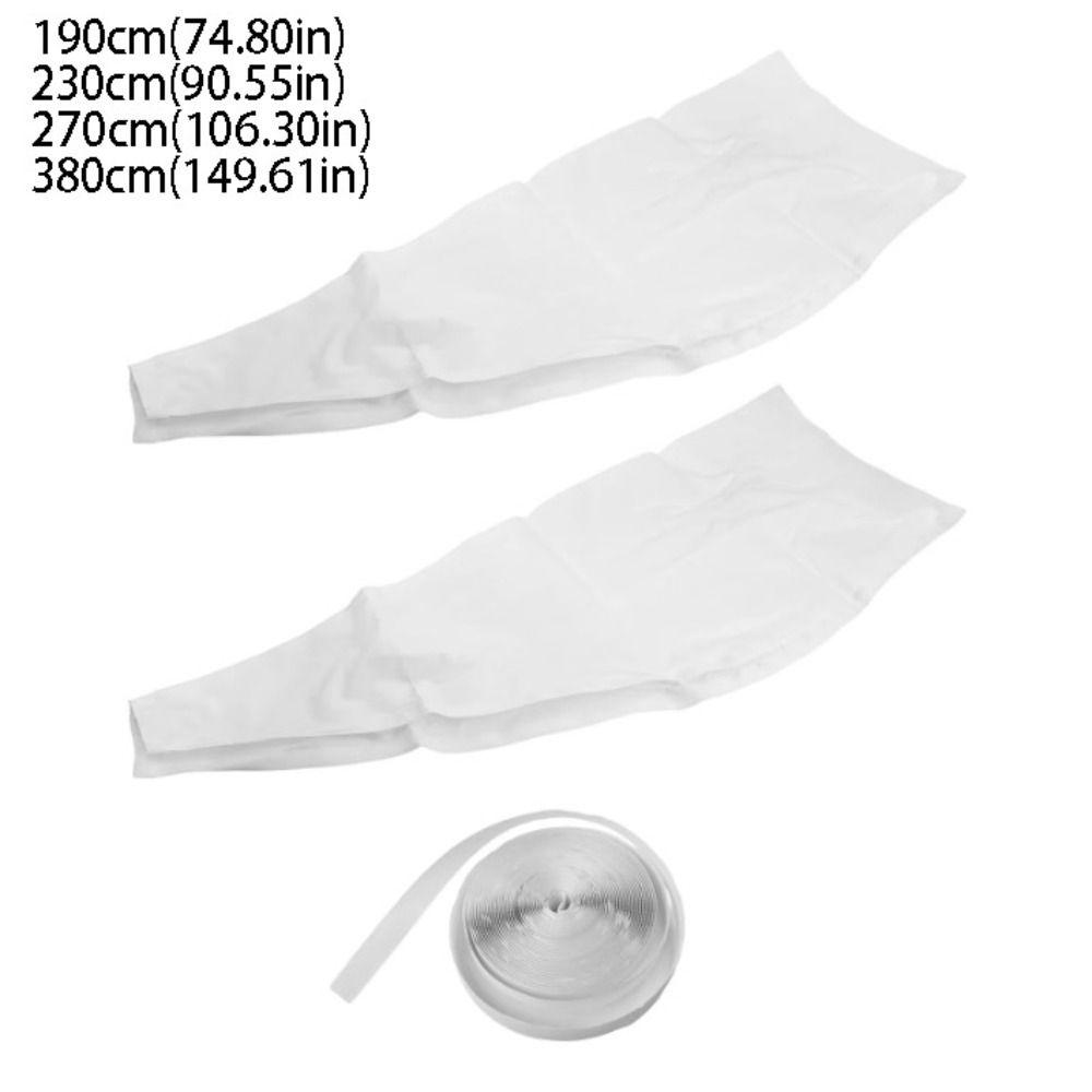 White Color Portable Air Conditioner Windproof Air Conditioner Cover  Air Conditioning Units